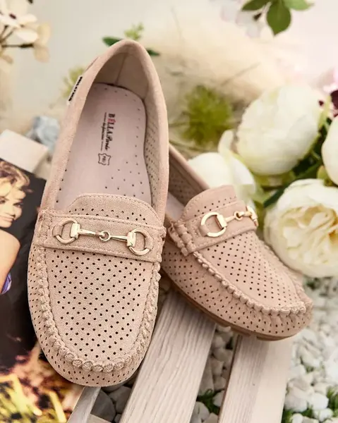 Resti Women's openwork moccasins Mill