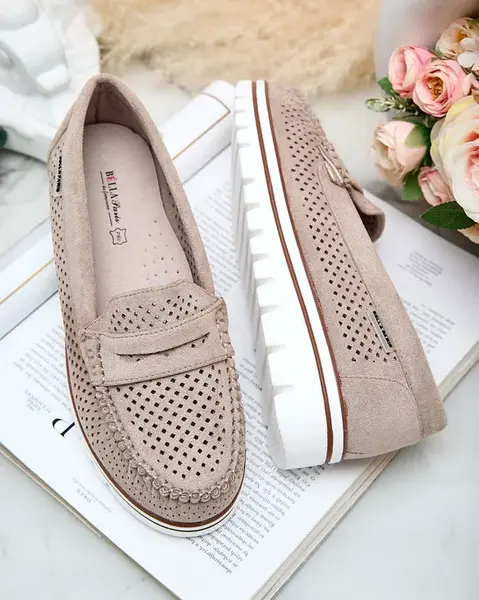 Resti Openwork women's moccasins Leteller