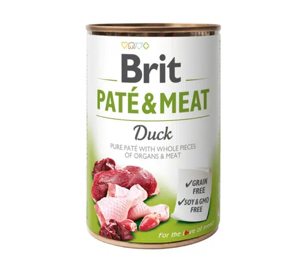 Brit konzerva Paté & Meat Duck 400 g | Konzerva pre psov