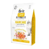 Brit Care Cat Grain-Free Haircare Healthy & Shiny Coat 2 kg | Granule pre mačky