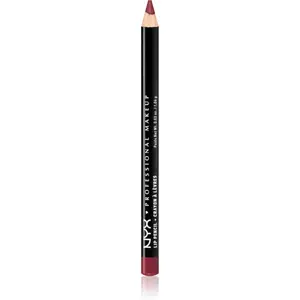 NYX Professional Makeup Slim Lip Pencil precízna ceruzka na pery odtieň Plush Red 1 g