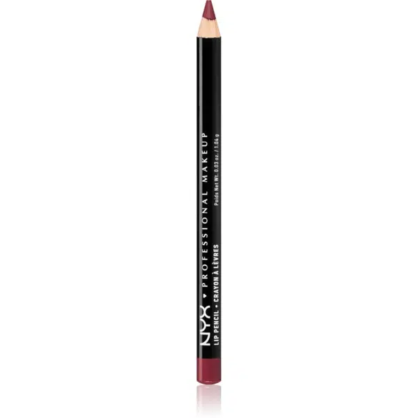 NYX Professional Makeup Slim Lip Pencil precízna ceruzka na pery odtieň Plush Red 1 g