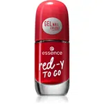 essence Gel Nail Colour lak na nechty odtieň 56 red-y to go 8 ml