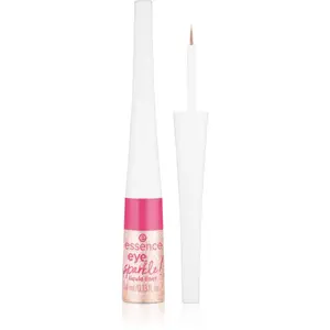 essence eye sparkle! tekuté linky na oči s trblietkami odtieň 01 Sparkling Lights 4 ml
