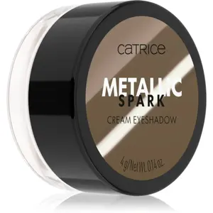 Catrice Metallic Spark krémové očné tiene pre trblietavý lesk odtieň 020 Diamond Dust 4 g