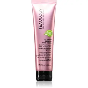 Teaology Tea Glow Blemish Face Scrub čistiaci pleťový peeling proti nedokonalostiam pleti 100 ml