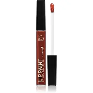 Avon Ultra Colour Paint saténový rúž s matným efektom odtieň Bloody Mary 7 ml
