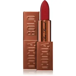 Too Faced Cocoa Bold Lipstick krémový rúž odtieň Chocolate Lava 3.3 g