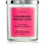Bath & Body Works Strawberry Pound Cake vonná sviečka 227 g