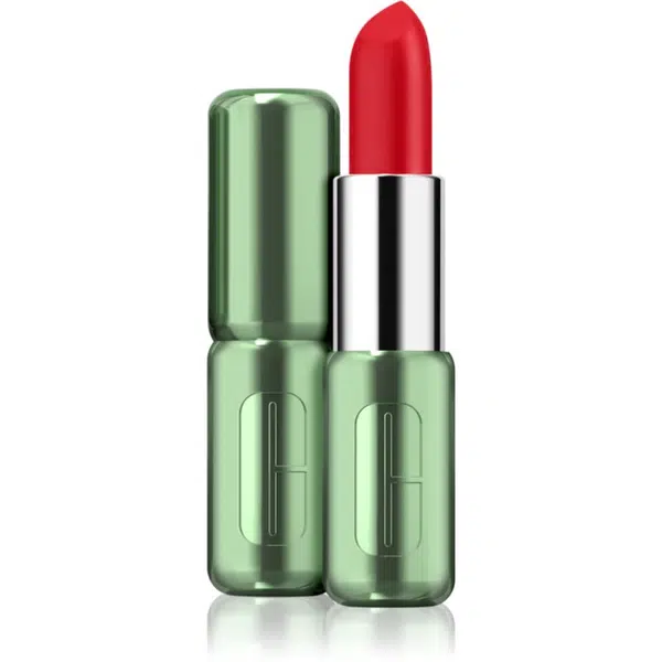 Clinique Pop™ Longwear Lipstick Matte matný rúž odtieň Exciting Red 3.9 g
