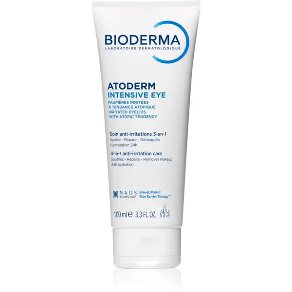 Bioderma Atoderm Intensive Eye upokojujúca starostlivosť pre podráždené viečka 100 ml
