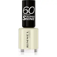 Rimmel 60 Seconds Super Shine lak na nechty odtieň 730 Silver Bullet 8 ml