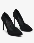 Resti Black women's pumps on a high heel Afette - Footwear