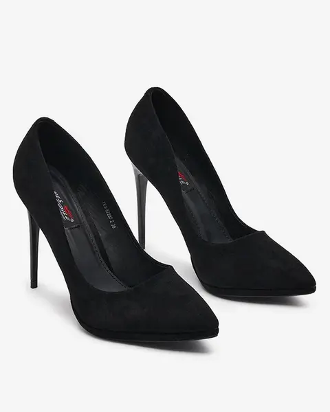 Resti Black women's pumps on a high heel Afette - Footwear