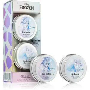 Mad Beauty Frozen vyživujúci a hydratačný balzam na pery duo s vôňou Cherry and Vanilla 2x12 g