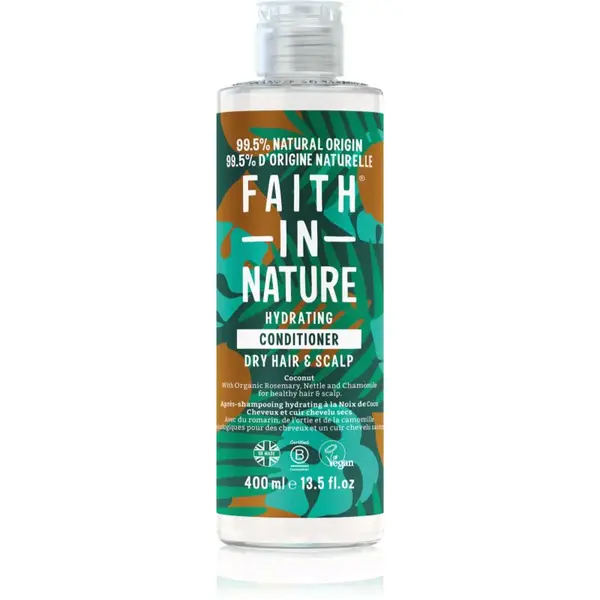 Faith In Nature Coconut hydratačný kondicionér pre normálne až suché vlasy 400 ml