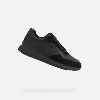 Black men's sneakers Geox Branthon - Men's