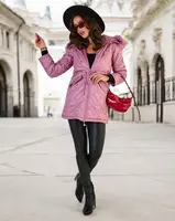Resti Women's double-sided jacket in pink