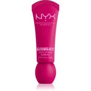 NYX Professional Makeup Smushy Matte Lip Balm balzam na pery s matným efektom odtieň She's Serving 8 ml