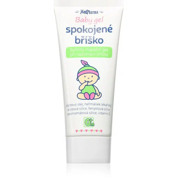 MedPharma baby gel Spokojené bříško masážny gél pre deti od narodenia 100 ml