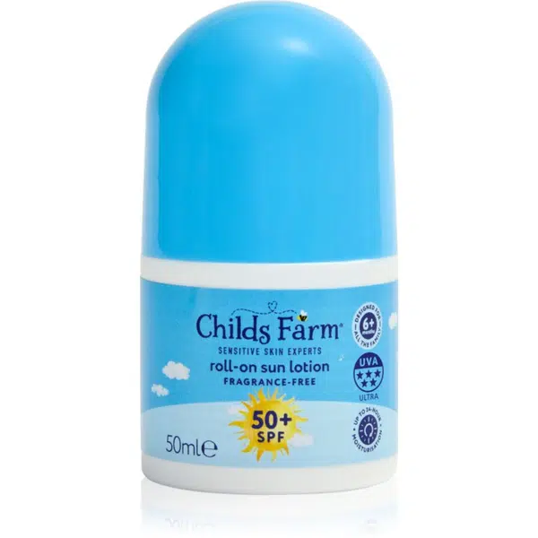 Childs Farm Suncare Roll On opaľovací krém roll-on SPF 50+ 50 ml