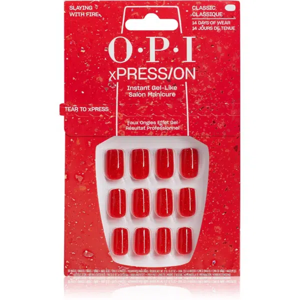 OPI Make ‘Em Jelly! XPRESS/ON umelé nechty Slaying with Fire 30 ks