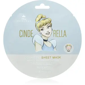 Mad Beauty Disney Princess Cinderella upokojujúca plátienková maska s vôňou levandule 25 ml