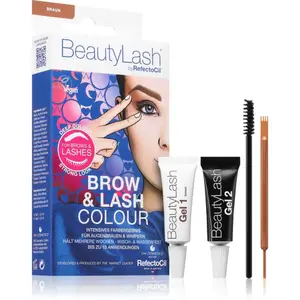 RefectoCil BeautyLash Brow & Lash Colour farba na obočie na mihalnice a obočie odtieň Brown 1 ks