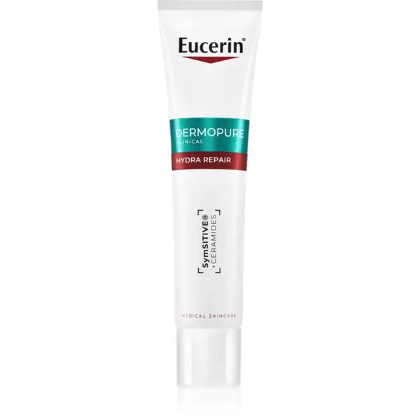 Eucerin DermoPure Clinical Hydra Repair obnovujúci krém pre mastnú pleť so sklonom k akné 40 ml