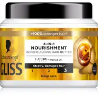 Schwarzkopf Gliss Oil Nutritive intenzívne vyyživujúca maska pre poškodené vlasy 400 ml
