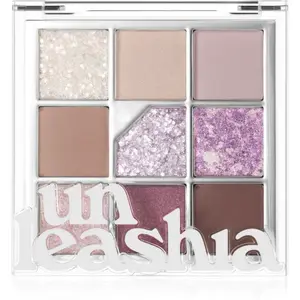 Unleashia Glitterpedia Eye Palette paletka očných tieňov odtieň No.4 All of Lavender Fog 6.2 g