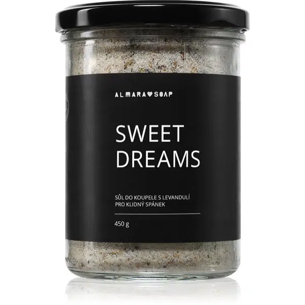 Almara Soap Bath relaxačná soľ do kúpeľa s vôňou Sweet Dreams 450 g
