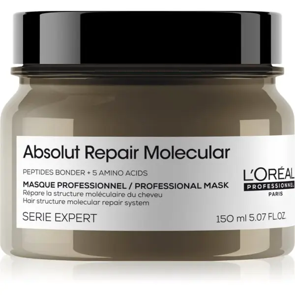 L’Oréal Professionnel Serie Expert Absolut Repair Molecular hĺbkovo posilňujúca maska na vlasy 150 ml