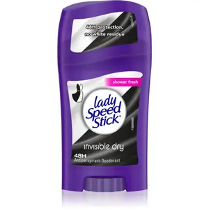 Lady Speed Stick Invisible Dry tuhý antiperspitant proti žltým škvrnám 40 g
