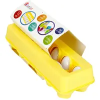 Bam-Bam Egg Shape Sorter Set aktivity vkladačka 18m+ 10 ks