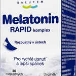 SALUTEM PHARMA Melatonin Rapid komplex ODT pod jazyk 30 tabliet