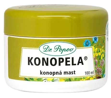 DR.POPOV Konopela konopná masť 100 ml