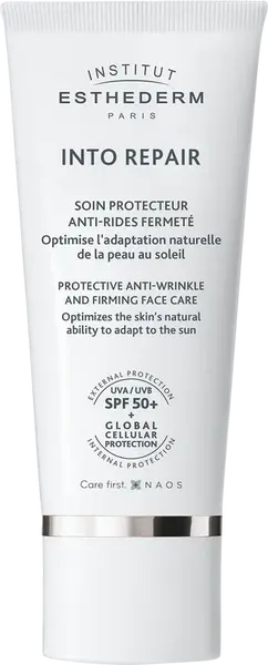 INSTITUT ESTHEDERM INTO REPAIR Protivráskový ochranný krém pre pleť netolerujúcu slnko SPF 50+ 50 ml