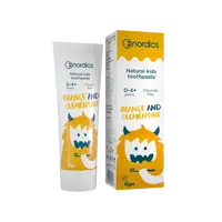NORDICS Detská prírodná Zubná pasta Pomaranč a Klementínka 50 ml