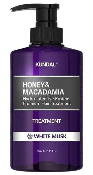 KUNDAL Honey&Macadamia Treatment - hydrointenzívna proteínová kúra na vlasy White Musk 500 ml