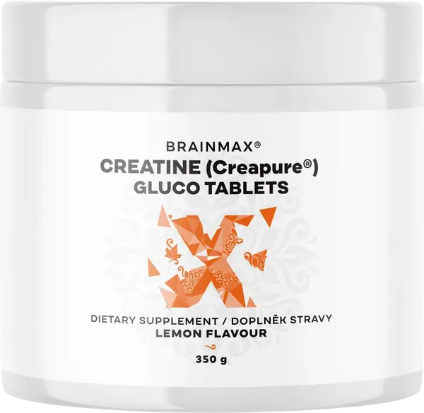 BRAINMAX Kreatín monohydrát tablety, Citrón 115 tablet
