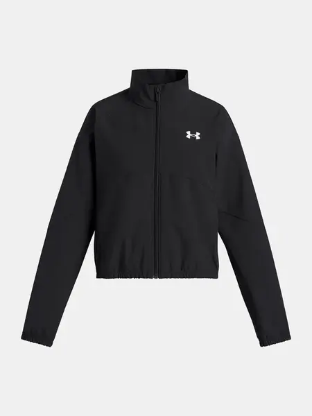 Girl's jacket Under Armour UA Rival Woven Jacket-BLK - Girls