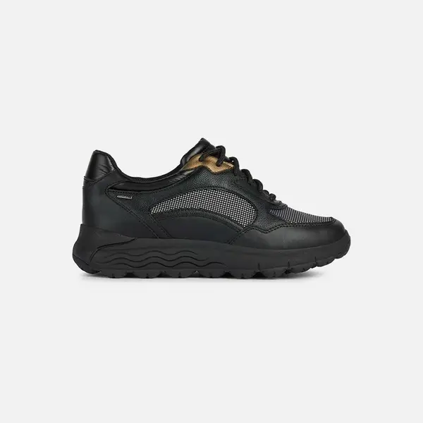 Black women's sneakers Geox Spherica - Women's