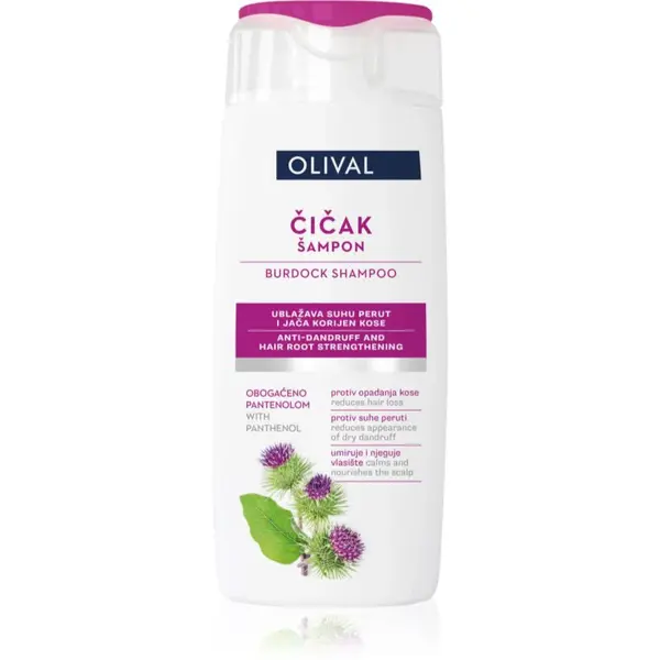 Olival Treatment Burdock šampón pre suché a poškodené vlasy 250 ml