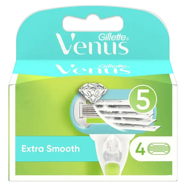 GILLETTE VENUS Venus Extra smooth Náhradné hlavice 4 ks