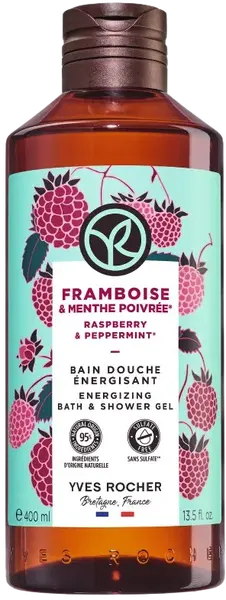 YVES ROCHER Sprchovací gél Malina & mäta 400 ml