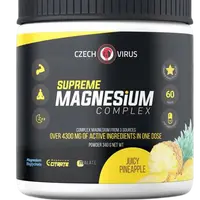 CZECH VIRUS Supreme Magnesium Complex, šťavnatý ananás 340 g