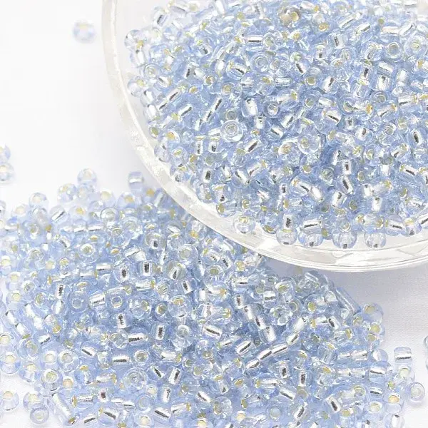 6/0 Transparent Glass Round Seed Beads