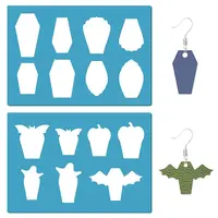Acrylic Earring Handwork Template