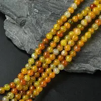Dyed Natural Dragon Veins Agate Beads Strands